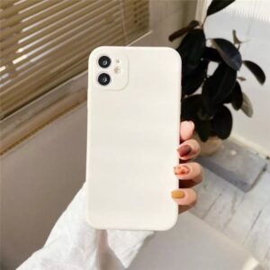 Silikonové pouzdro pro Apple iPhone 6 Plus a 6S Plus, slonová kost