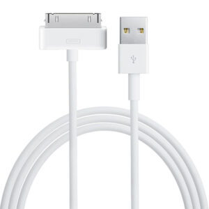 USB kabel Apple iPhone 4,4S MA591G/B, bílý (bulk)