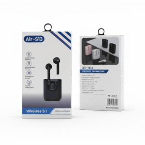 Bezdrátová sluchátka Air-S13, bílá